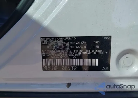 2024 Subaru Solterra Premium z USA, uszkodzony, nr VIN JTMABABA1RA062699